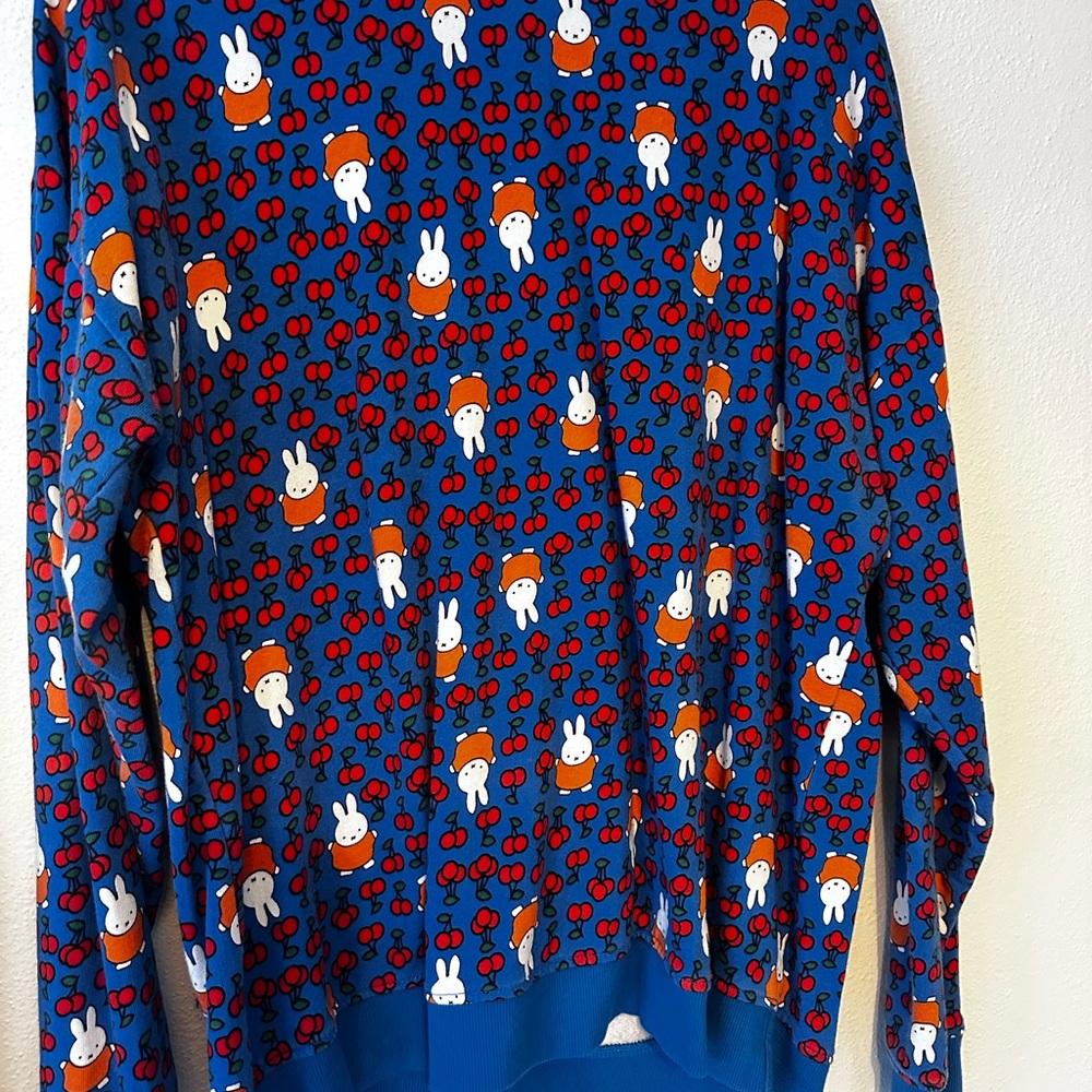 Hanna Andersson Miffy Sweater with Cherry Print